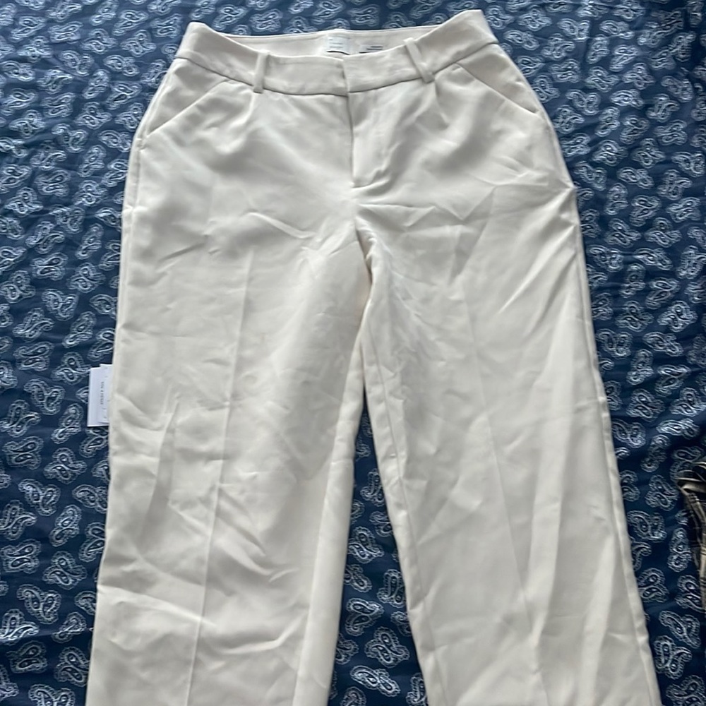 Cream trousers